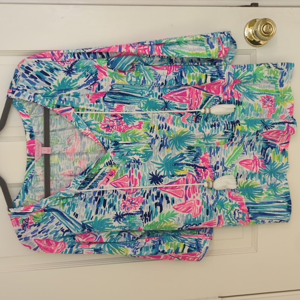 Lilly Pulitzer 3/4 Top